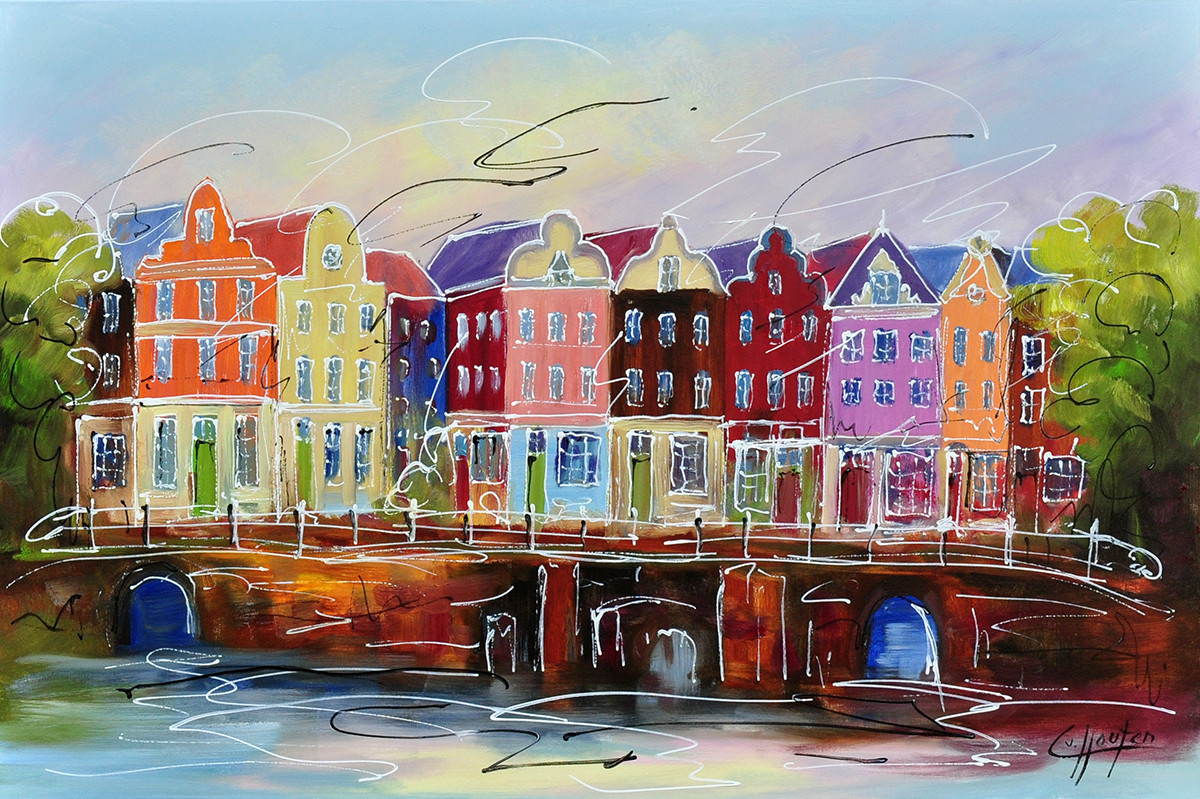 Caspar van Houten + Colorful houses